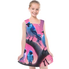 Kids  Cross Back Dress 