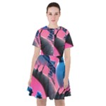 Violet Birds Sailor Dress