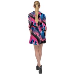 Mini Skater Shirt Dress 
