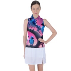 Women s Sleeveless Polo T-Shirt 