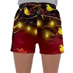 Yellow Birds Red Sky Sleepwear Shorts