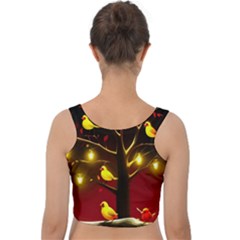 Velvet Crop Top 