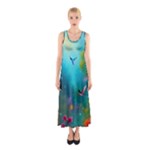 Through the Window Sleeveless Maxi Dress