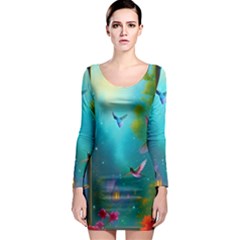 Long Sleeve Bodycon Dress 