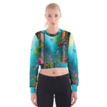 Through the Window Cropped Sweatshirt