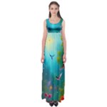 Through the Window Empire Waist Maxi Dress