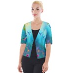 Through the Window Cropped Button Cardigan