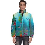 Through the Window Men s Puffer Bubble Jacket Coat