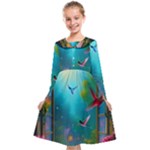 Through the Window Kids  Midi Sailor Dress