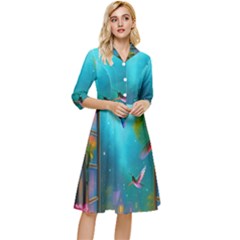 Classy Knee Length Dress 