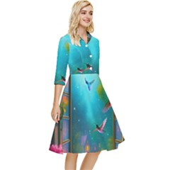 Classy Knee Length Dress 