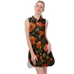 Repeating Patte C4ecc Repeating Patte 9bff2 Sleeveless Shirt Dress