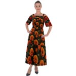 Repeating Patte C4ecc Repeating Patte 9bff2 Shoulder Straps Boho Maxi Dress 