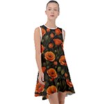 Repeating Patte C4ecc Repeating Patte 9bff2 Frill Swing Dress