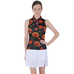 Women s Sleeveless Polo T-Shirt 