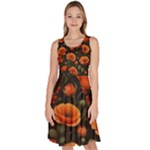 Repeating Patte C4ecc Repeating Patte 9bff2 Knee Length Skater Dress With Pockets