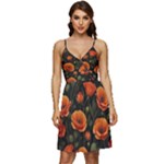 Repeating Patte C4ecc Repeating Patte 9bff2 V-Neck Pocket Summer Dress 