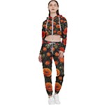 Repeating Patte C4ecc Repeating Patte 9bff2 Cropped Zip Up Lounge Set