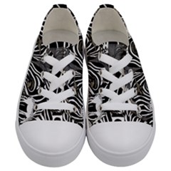 Kids  Low Top Canvas Sneakers 