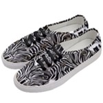 Abstract Zebra Women s Classic Low Top Sneakers