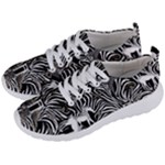 Abstract Zebra Men s Lightweight Sports Shoes