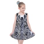 Abstract Zebra Kids  Summer Dress