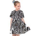 Abstract Zebra Kids  Sailor Dress