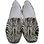 Abstract Zebra Women s Classic Loafer Heels