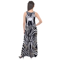 Sleeveless Velour Maxi Dress 