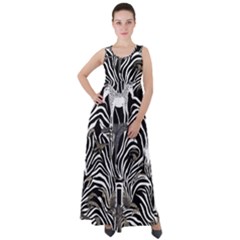 Empire Waist Velour Maxi Dress 