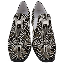 Women Slip On Heel Loafers 