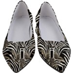 Abstract Zebra Women s Block Heels 