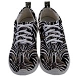 Abstract Zebra Mens Athletic Shoes