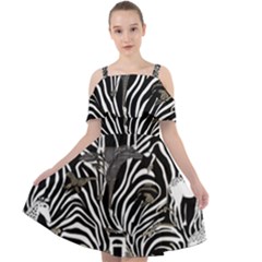 Cut Out Shoulders Dress 