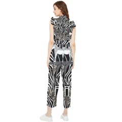Women s Frill Top Chiffon Jumpsuit 