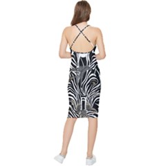 Bodycon Cross Back Summer Dress 