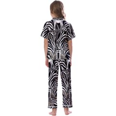 Kids  Satin Short Sleeve Pajamas Set 