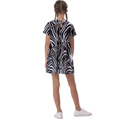 Kids  Asymmetric Collar Dress 