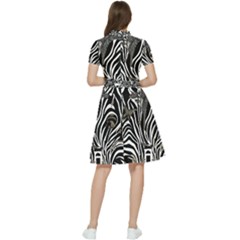 Short Sleeve Waist Detail Dress 