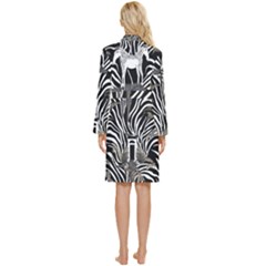 Long Sleeve Velvet Robe 