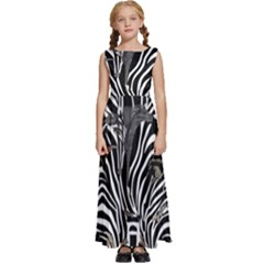 Kids  Satin Sleeveless Maxi Dress 