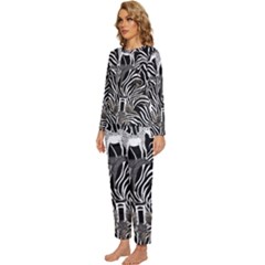 Womens  Long Sleeve Lightweight Pajamas Set 