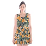 Neroli Blossom Scoop Neck Skater Dress