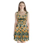 Neroli Blossom Split Back Mini Dress 