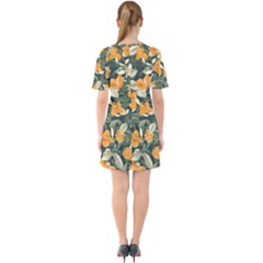 Sixties Short Sleeve Mini Dress 