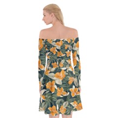 Off Shoulder Skater Dress 