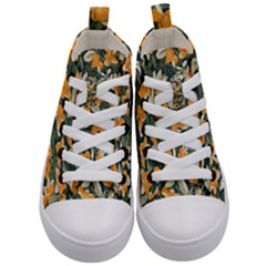 Kids  Mid-Top Canvas Sneakers 