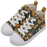 Neroli Blossom Kids  Mid-Top Canvas Sneakers