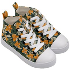 Kids  Mid-Top Canvas Sneakers 