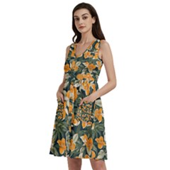 Sleeveless Dress With Pocket 